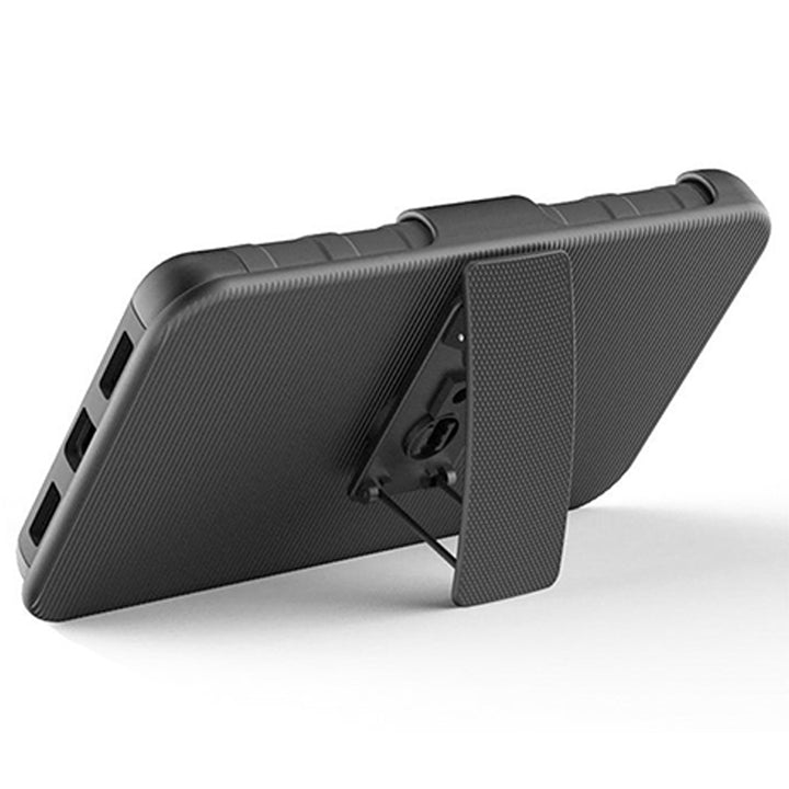 CoolPad Defiant / 3632 Armor Belt Clip Holster Case - Black Image 3