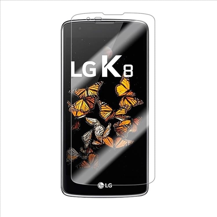 LG K8 / K350N Tempered Glass Screen Protector Image 1