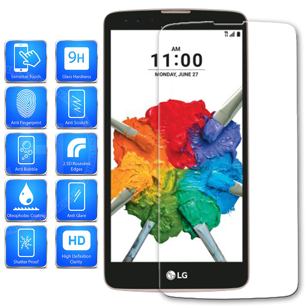 LG G Stylo 2 Plus / MS550 Tempered Glass Screen Protector Image 1