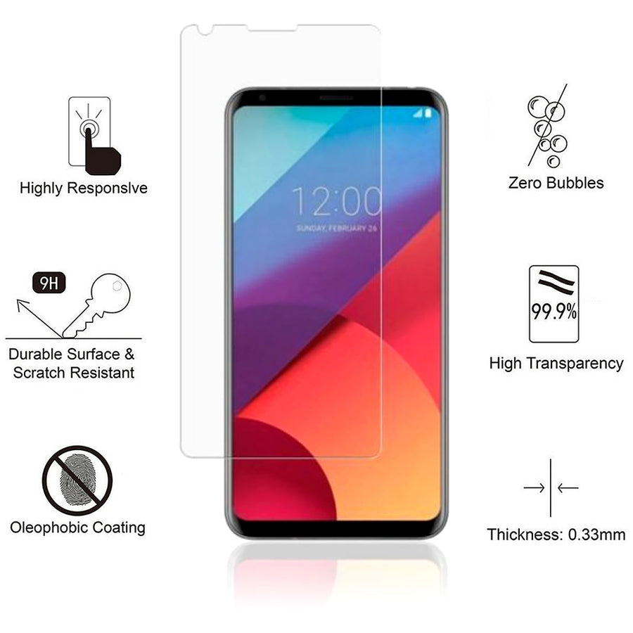 LG V30 Tempered Glass Screen Protector Image 1