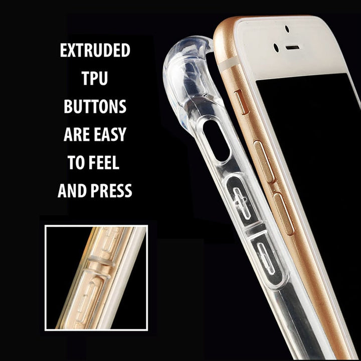 Samsung Galaxy S7 Edge Clear TPU Hybrid Case Full Body Drop Protection Cover Image 8