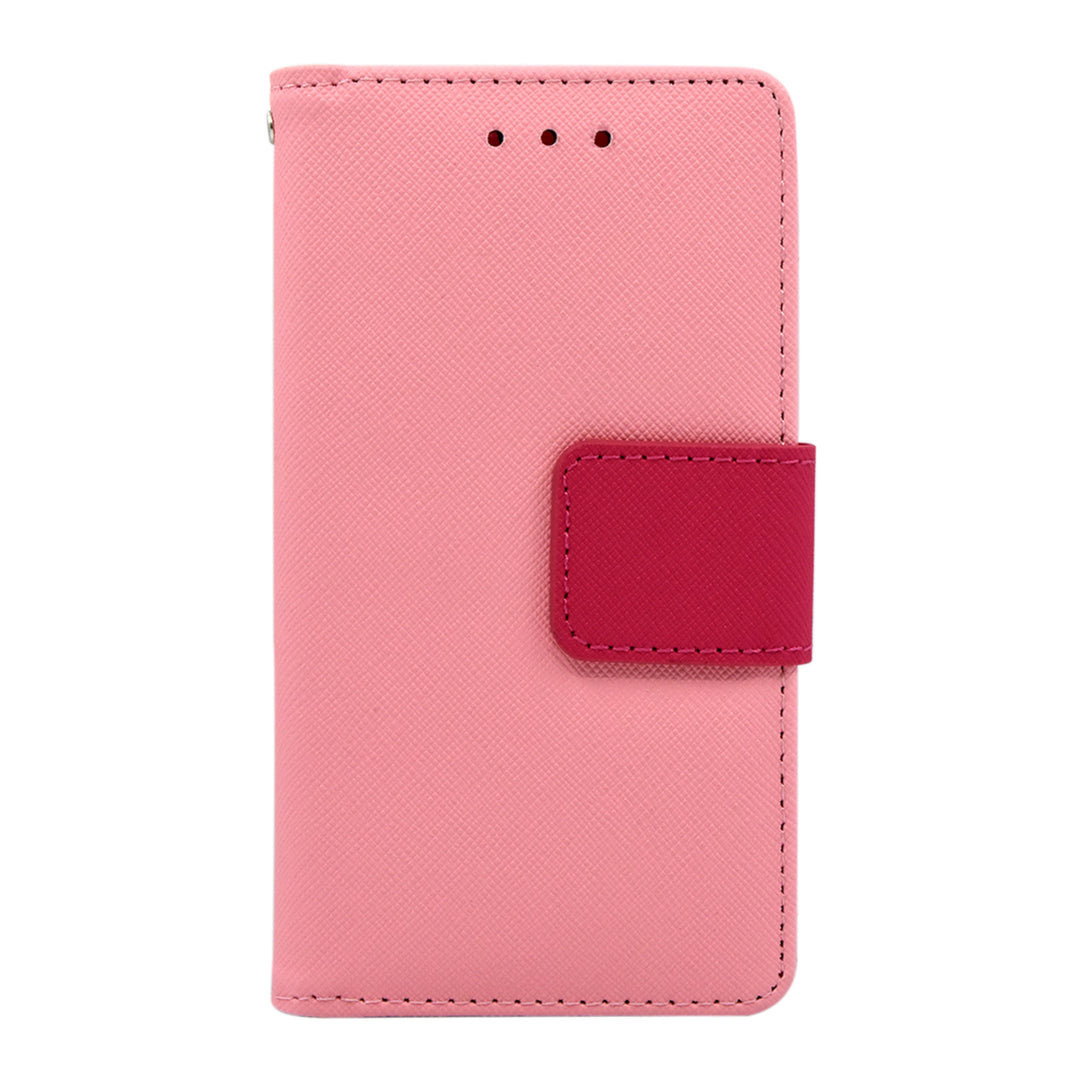 Alcatel One Touch Elevate / 5017E Leather Wallet Pouch Case Cover Image 3