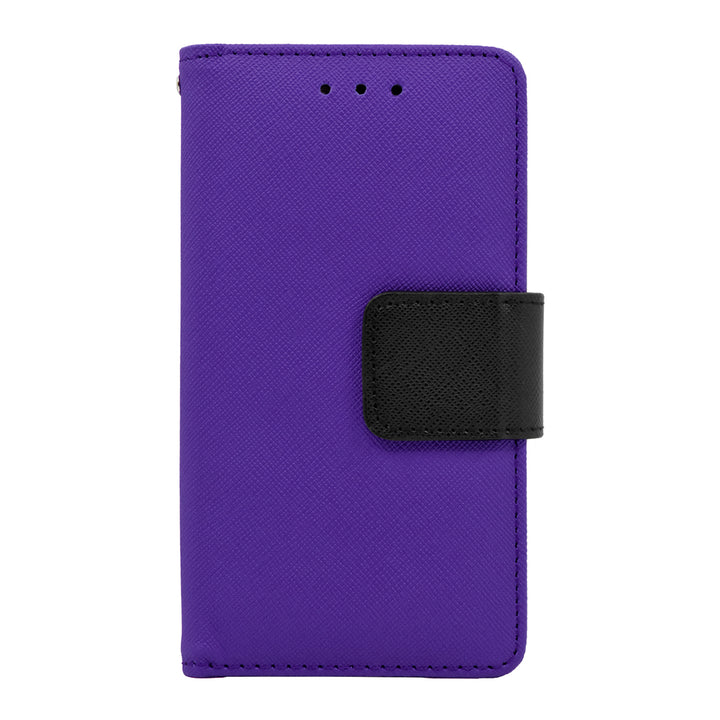 Alcatel One Touch Elevate / 5017E Leather Wallet Pouch Case Cover Image 4