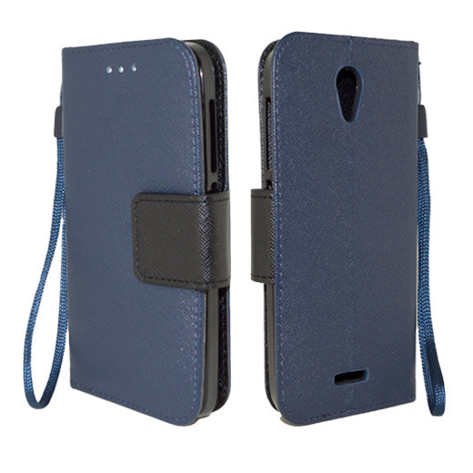 Alcatel One Touch POP Astro / 5042 Leather Wallet Pouch Case Cover Image 2