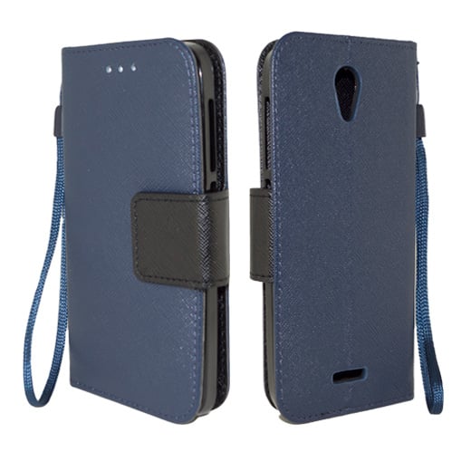Alcatel One Touch POP Astro / 5042 Leather Wallet Pouch Case Cover Image 1