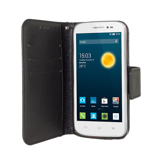 Alcatel One Touch POP Astro / 5042 Leather Wallet Pouch Case Cover Image 6