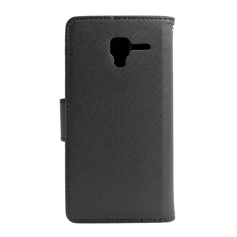 Kyocera Hydro Reach / C6743 Leather Wallet Pouch Case Cover Image 8