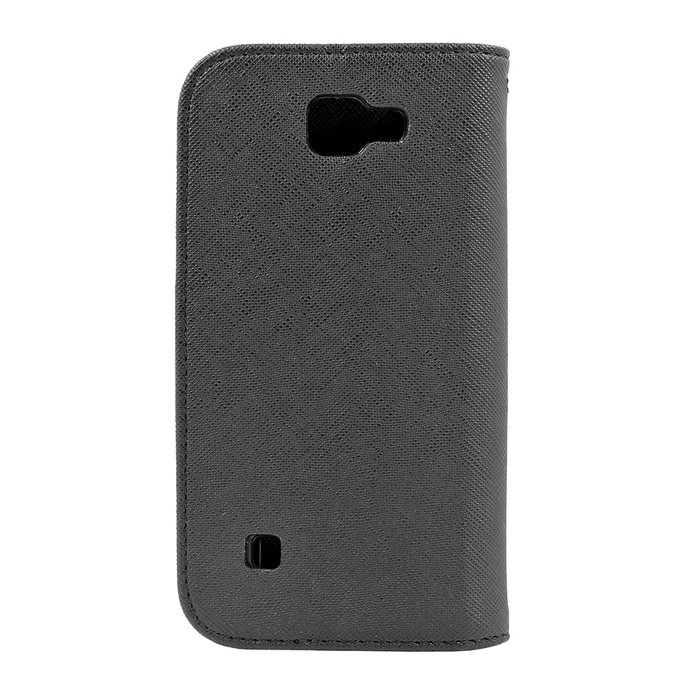 LG K3 / LG LS450 Leather Wallet Pouch Case Cover Image 6