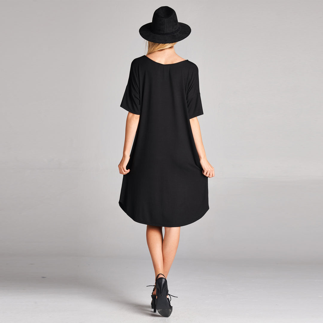 Relaxed Fit Pocket Dress Image 12