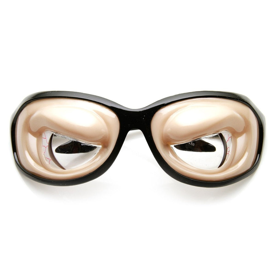 Buldging Crazy Eyes Silly Funny Novelty Costume Party Glasses Image 1