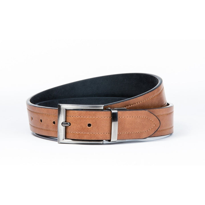 Omar Genuine Leather Reversible Belt by Mia k. Image 4