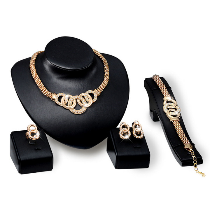Multi-Loop 4-Piece Jewelry Set Image 3