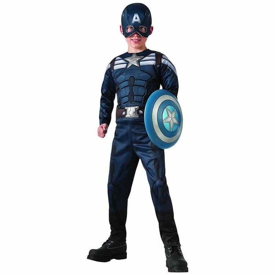 Captain America The Winter Soldier Reversible size S 4 6 Stealth Retro Costume Rubies Image 1