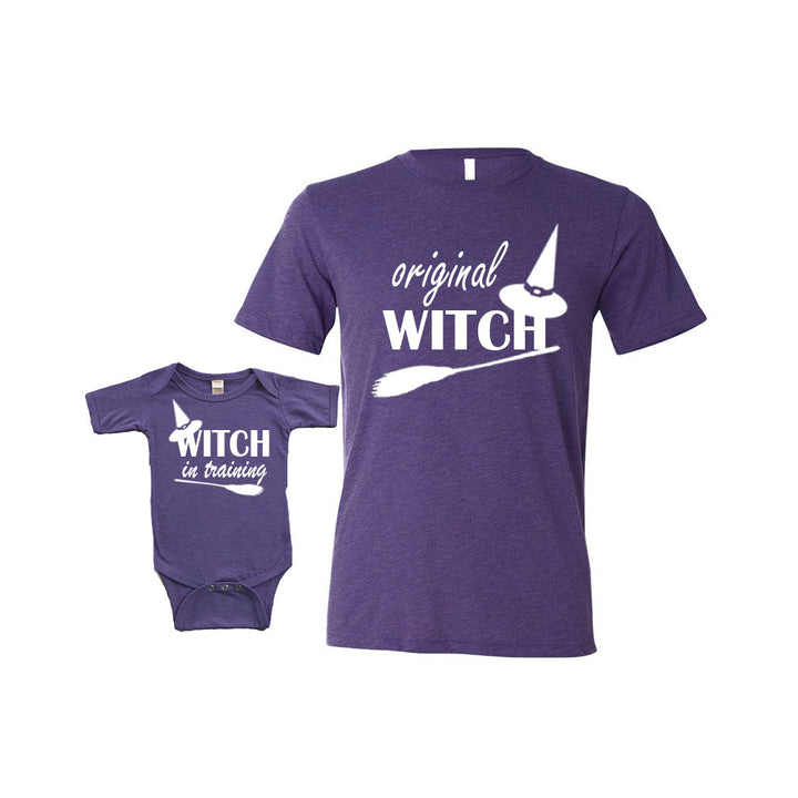 PandoraTees Matching Set - Witch/Witch In Training Image 1