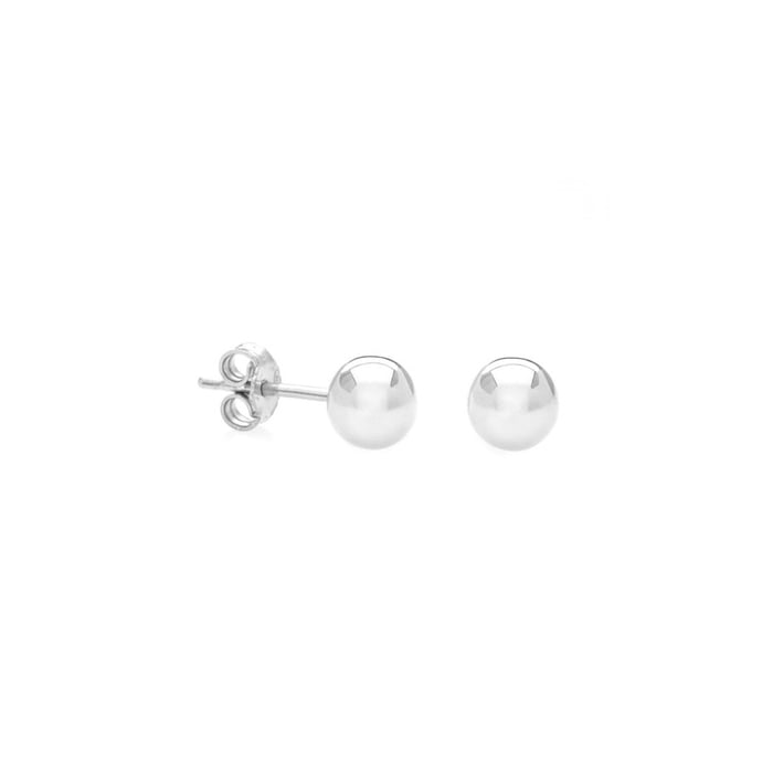 Set of 3 Sterling Silver Ball Studs Image 2