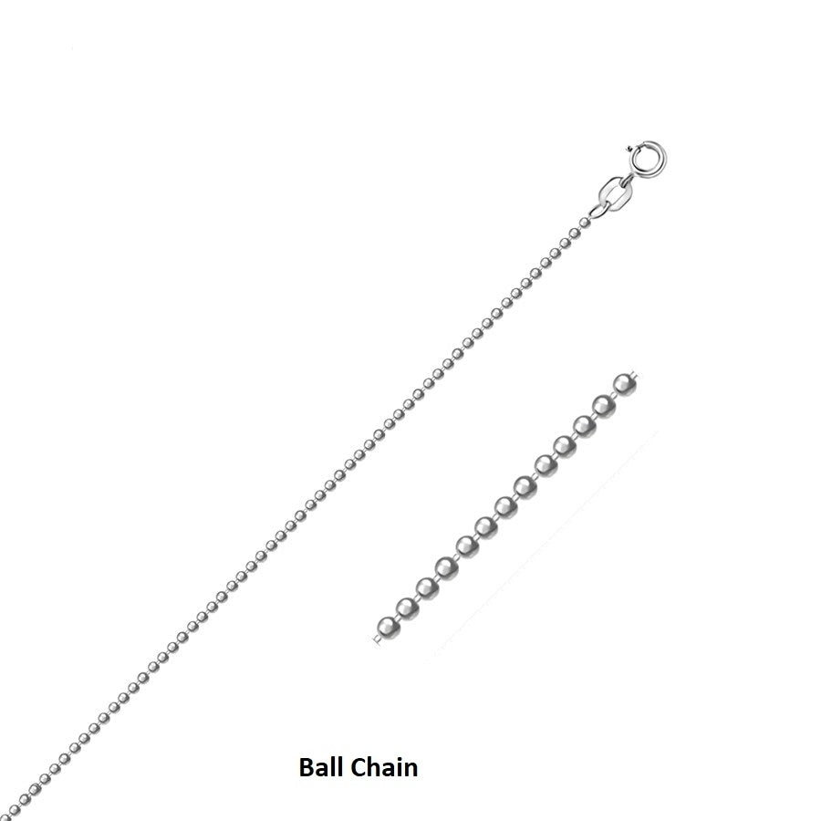 Italian Sterling Silver Chain Necklaces Image 3