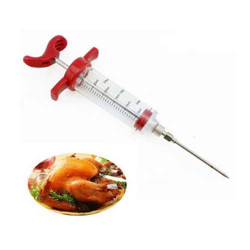 Meat Marinade Flavor Injector Syringe Seasoning Sauce Cooking Meat Poultry Chicken BBQ Tools Image 2