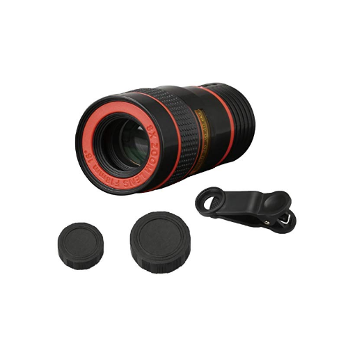 Black 8X Optical Zoom Telescope Camera Lens For Mobile Phone Image 4