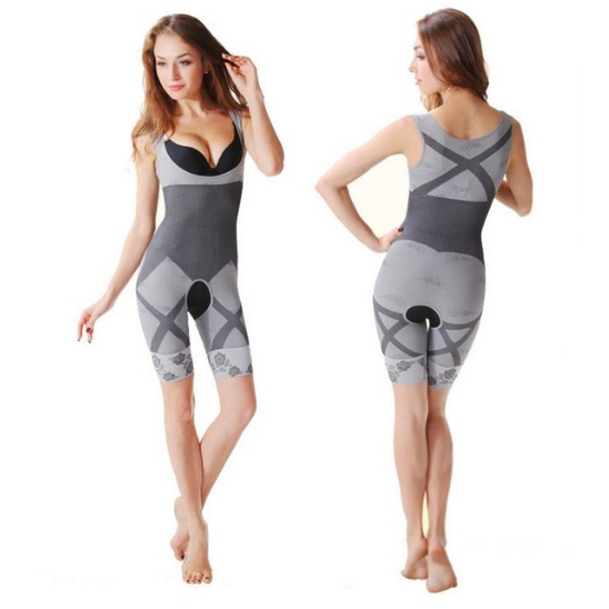Womens Slim Corset Slimming Suits Bodysuit Bamboo Charcoal Sculpting Underwear Image 1