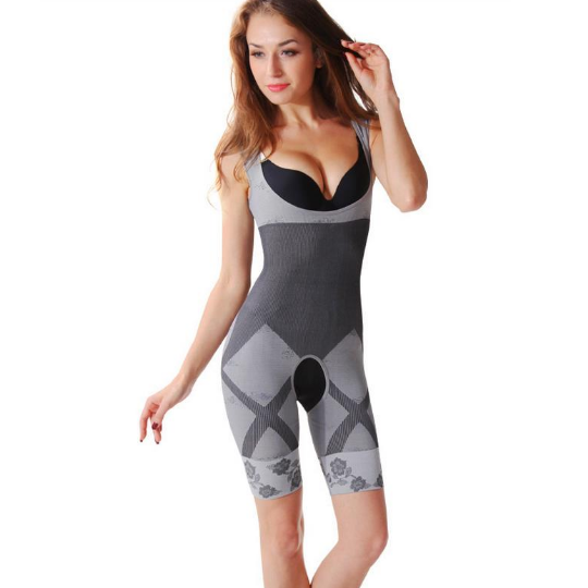 Womens Slim Corset Slimming Suits Bodysuit Bamboo Charcoal Sculpting Underwear Image 4