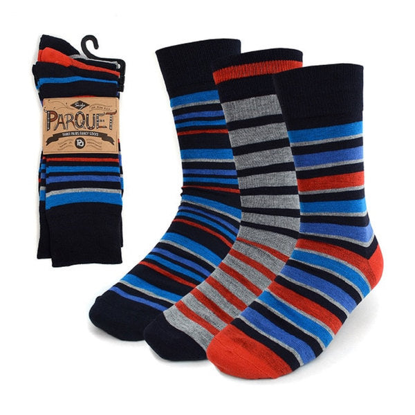 15 Pairs: Parquet Mens Patterned Fancy Socks Image 6