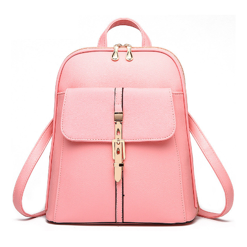 Lady Fashion Travel Backpack Student School Bag Image 3