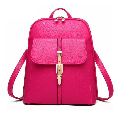 Lady Fashion Travel Backpack Student School Bag Image 1