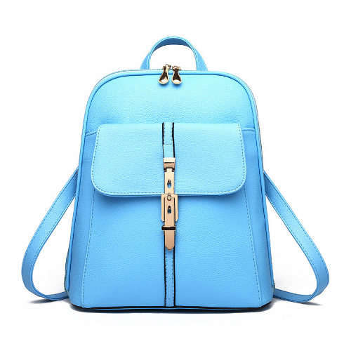 Lady Fashion Travel Backpack Student School Bag Image 9