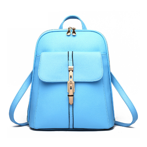 Lady Fashion Travel Backpack Student School Bag Image 1