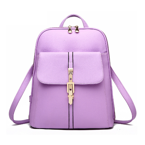 Lady Fashion Travel Backpack Student School Bag Image 7