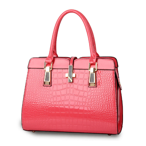 Women Handbag Crocodile Pattern Luxury Ladies Shoulder Crossbody Bag Image 1