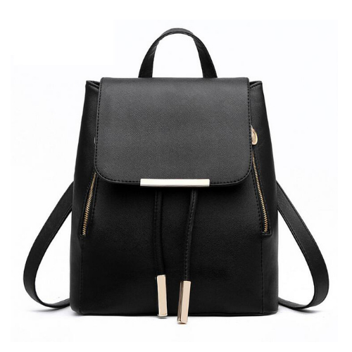 Women Backpack PU Leather For Teenagers Girls Image 2