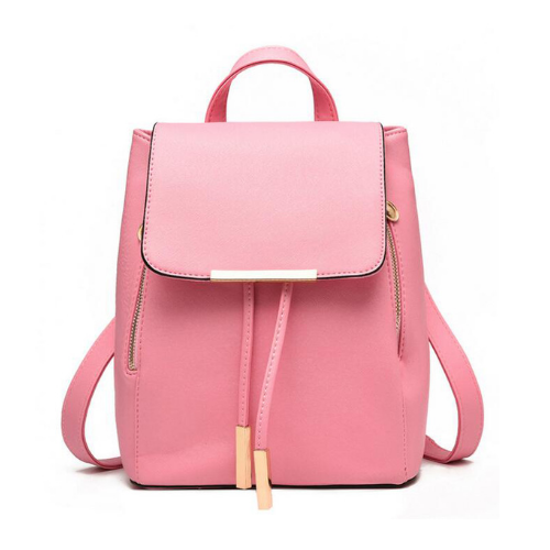 Women Backpack PU Leather For Teenagers Girls Image 1