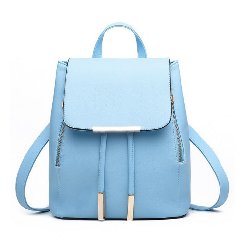 Women Backpack PU Leather For Teenagers Girls Image 1