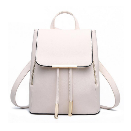 Women Backpack PU Leather For Teenagers Girls Image 1