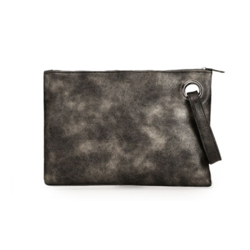 Fashion Solid Women Envelope Clutch Bag PU Leather Female Clutches Handbag Image 1