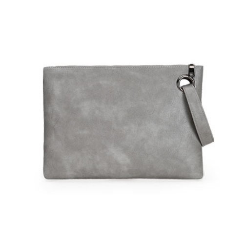 Fashion Solid Women Envelope Clutch Bag PU Leather Female Clutches Handbag Image 1