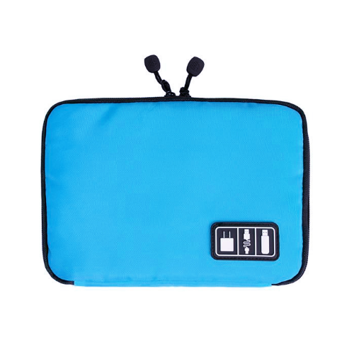 Electronic Accessories Travel Bag Nylon Mens Travel Organizer SD Card USB Cable Digital Device Bag Image 3