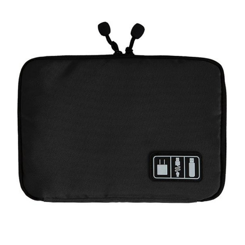 Electronic Accessories Travel Bag Nylon Mens Travel Organizer SD Card USB Cable Digital Device Bag Image 2