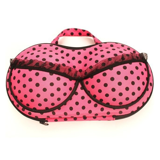 Sexy Ladys Underwear Organizer Portable Lingerie Storage Box Bra Bag Image 1