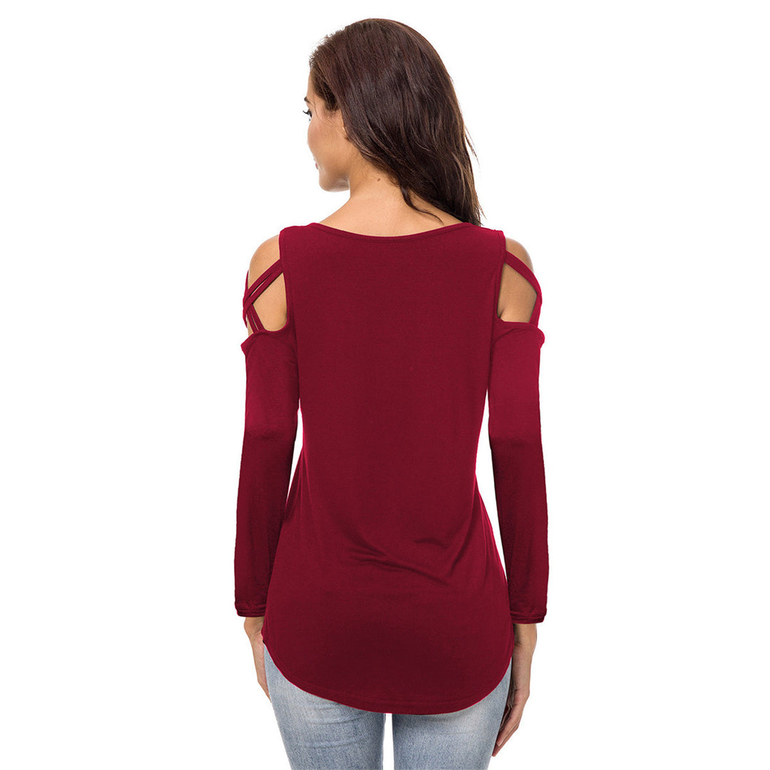 Soft Criss Cross on Long Sleeve Shirt Image 6