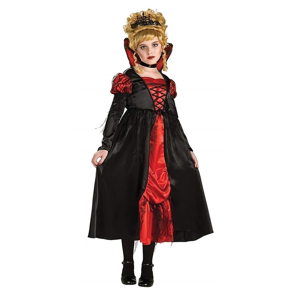 Transylvanian Vampiress Girls size M 8/10 Dress Costume Rubie's Image 1