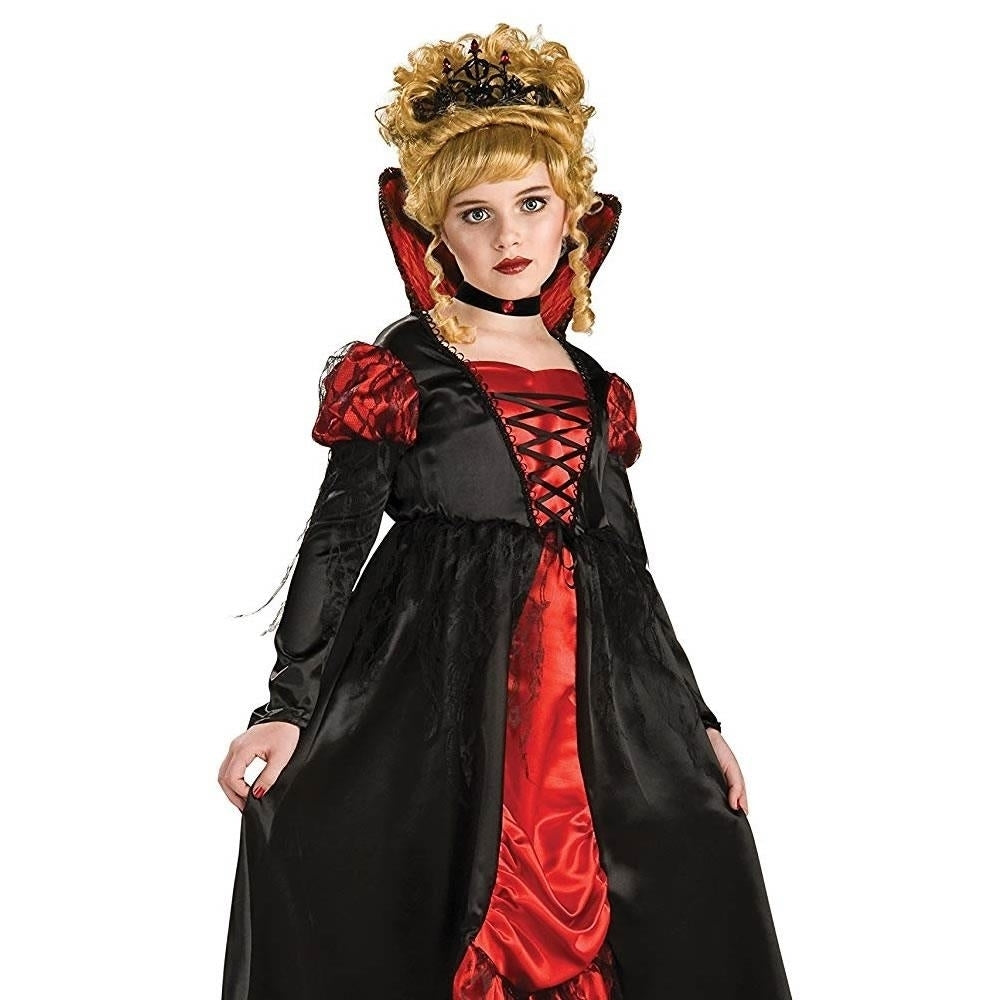 Transylvanian Vampiress Girls size M 8/10 Dress Costume Rubie's Image 2