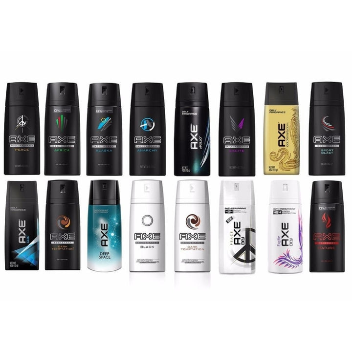 15 Pack: AXE Body Spray Deodorant Anti-PerspirantMixed Scents Image 2