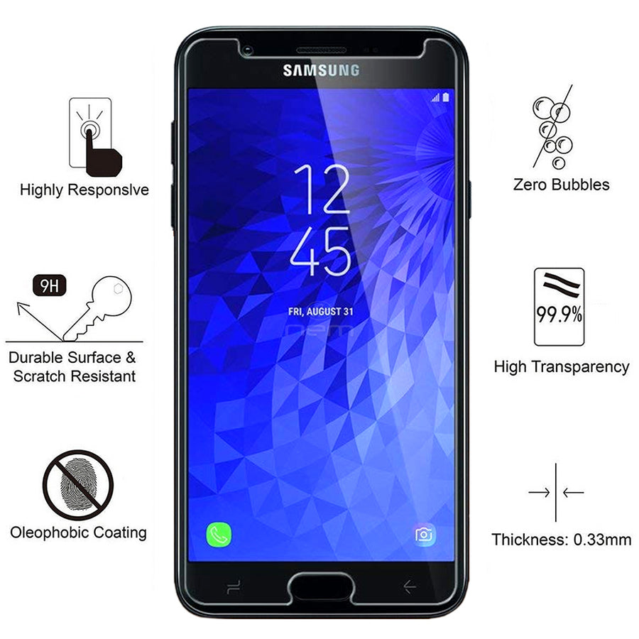 Samsung Galaxy J3 2018 / J337 / Achieve / Express Prime 3 / Star Tempered Glass Screen Protector Image 1