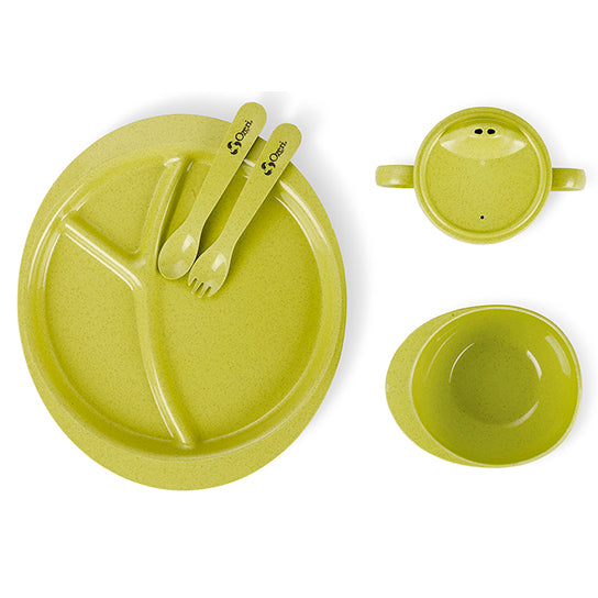 Ozeri Earth Dish Set For Kids100% Made from a Plant Image 4