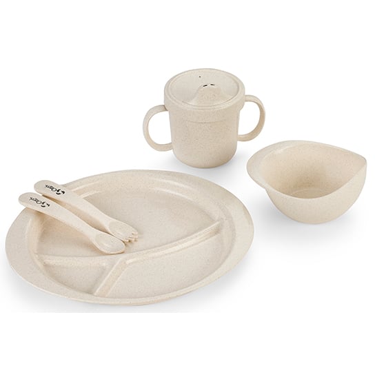 Ozeri Earth Dish Set For Kids100% Made from a Plant Image 9