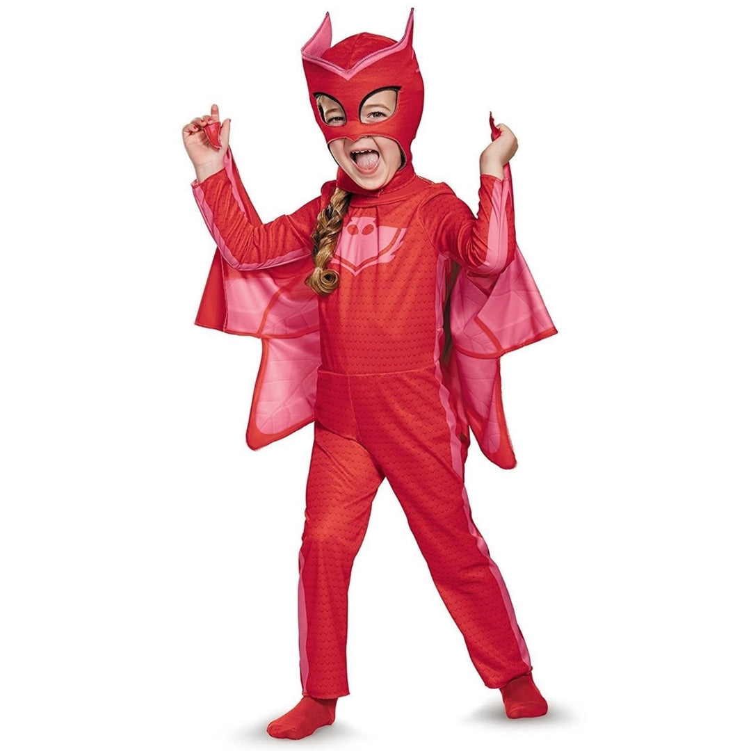 PJ Masks Owlette size S 2T Glow-in-Dark Deluxe Costume Disguise Image 1