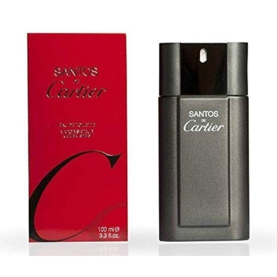 Santos Eau De Toilette Spray 3.3oz Perfume for Men Image 1