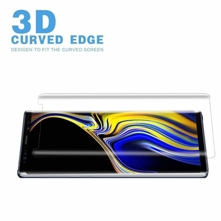 Samsung Galaxy Note 9 Tempered Glass Screen Protector 9H Hardness Bubble Free Clear Image 4